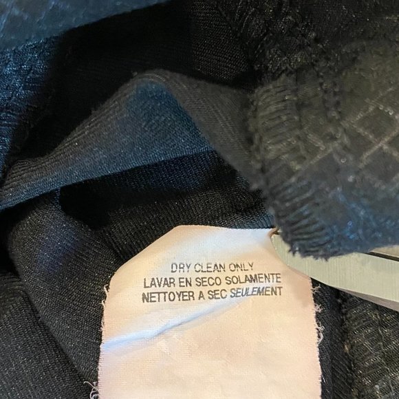 Bebe Black V Neck Sleeveless Zip Up Bubble Hem Mini Dress Size 4 #1624 - Picture 10 of 13